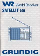Bedienungsanleitung-Operating Instructions für Grundig Satellit 700 in Deutsch