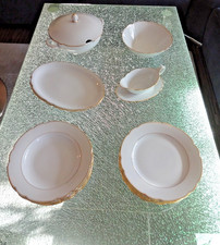 Speiseservice Seltmann Weiden "Nora" mit Goldrand