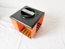 DDR Kassettenkarussell Scona Variant Kassettenständer Kasssettenbox  orange (4)