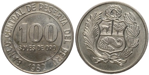 Peru republica peruana 100 - -,