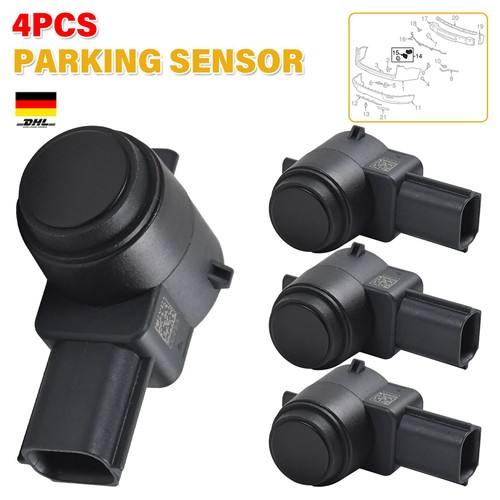4tlg sensor einparkhilfe - 4tlg,