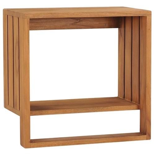 Teak massiv handtuchregal - teak,