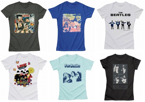 Beatles girlie shirt - -, open