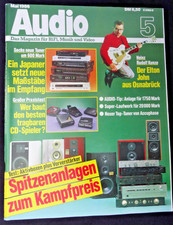 AUDIO 5/86, CANTON CA 10,ELAC EL 85,T+A AKTIV 2,KS AKTIV 2,MERIDIAN M20,SKORPION