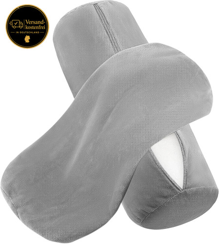 Nackenrollenbezug 40x15 aus - cm,
