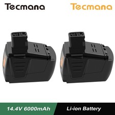 2X 14.4V 6000mAh Li-ion Akku