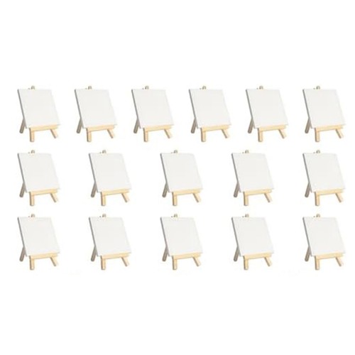 Leinwand mit staffelei - leinwand, staffelei,