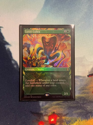 Mtg lotus cobra foil aus - lotus,