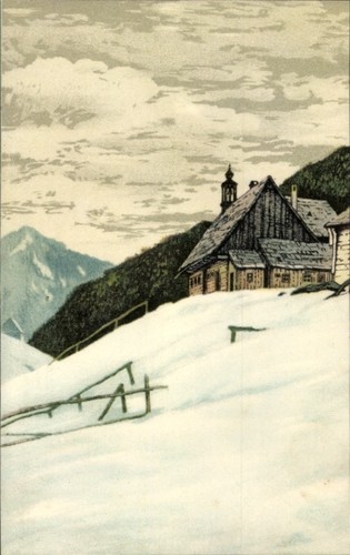 Künstler iwan friedrich - ak, iwan,