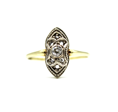 585 gelbgold ring - gelbgold,