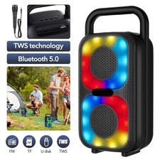 Bluetooth 5.0 Lautsprecher LED