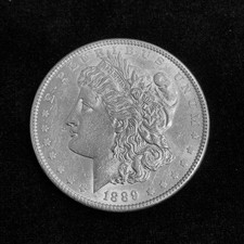 1 Dollar USA Morgan Dollar 1889 Silber ss 