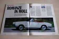MOT 13/1992 Glas 1300 GT Cabrio mit 85PS in einer seltenen Vorstellung auf 4 Sei