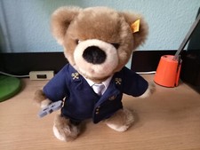 Steiff Hilton Concierge Teddybär Teddy Bär Stofftier, Vitrinenmodell WIE NEU