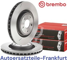 2x BREMBO Bremsscheiben VORNE für JEEP GRAND CHEROKEE IV WK, WK2 VAN Geschlitz