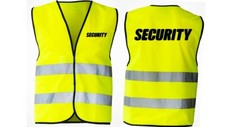 Sicherheitsweste-SECURITY, CREW, TEAM, ORDNER,SICHERHEIT,  Warnweste