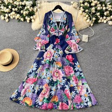 Elegantes Damen Kleid Lang