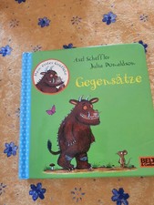 Der Grüffelo. Mein erster Grüffelo. Gegensätze von Axel Scheffler  Kartonbuch
