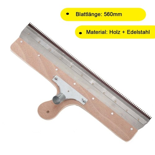 Großflächenrakel gezahnt