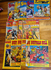 Silberpfeil, Lasso, Buffalo Bill, Schwarzer Wolf 16 Comics