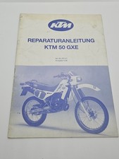 KTM Reparaturanleitung KTM 50 GXE Moped Mofa Motoroller Cross