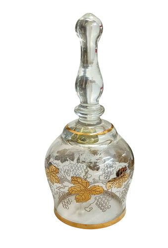Vintage glas tischglocke - vintage,