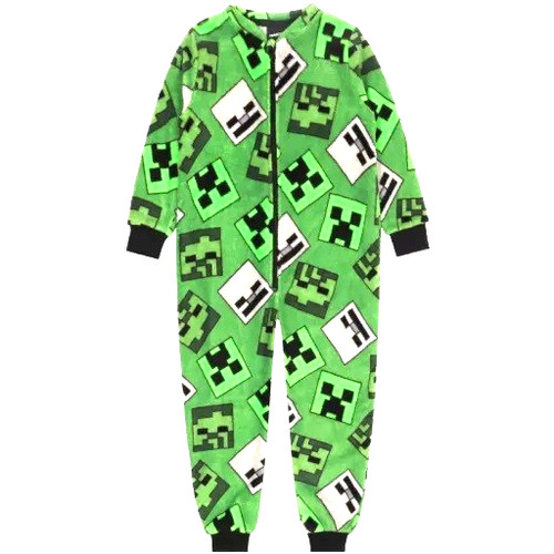 Minecraft fleece overall - minecraft,