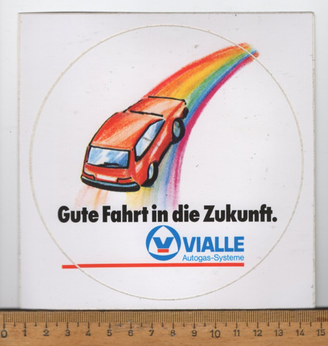Alter aufkleber vialle - :,