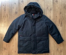 Tommy Hilfiger Parka Schwarz XL Neu Daunenjacke Winterjacke