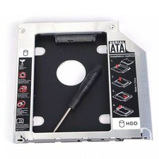 2nd HDD SSD SATA Opitcal Caddy Adapter Für MacBook Pro Unibody SuperDrive DVD DE