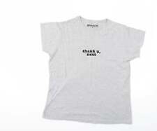 Bravad Damen-T-Shirt grau Baumwolle Basic Größe XL Rundhalsausschnitt