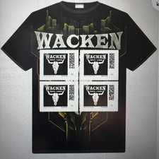 BRD, Limitierte Sonderedition "Wacken Open Air 2025", T-Shirt-Form, 5000 Stück