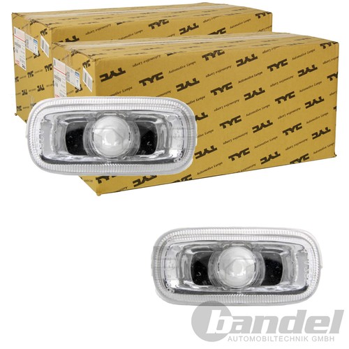 Tyc blinker glasklar - 2x,