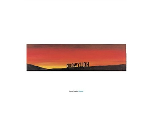 Ruscha hollywood - ruscha, (large)"