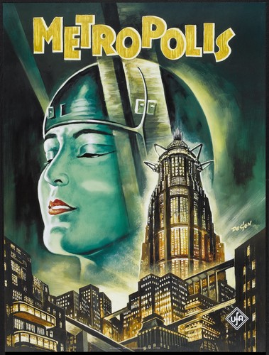 Metropolis poster filmposter - poster,