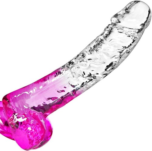 Klarer 24cm dildo saugnapf das - klarer, 24cm-dildo