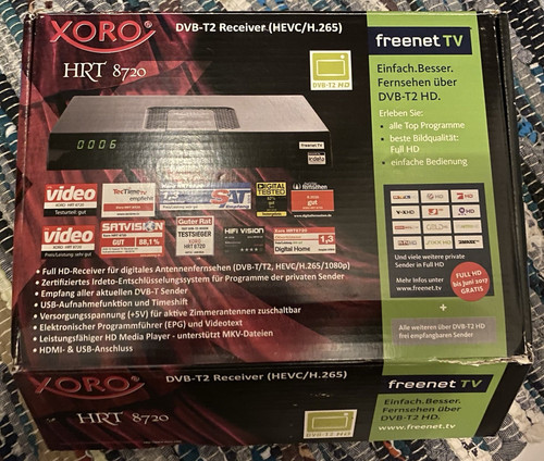 Xoro hrt 8720 - hrt, dvb-t2