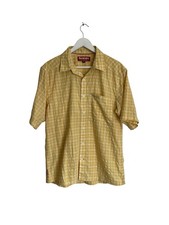 Simms Angelhemd gelb kariert