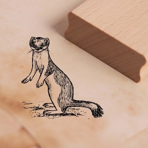 Motivstempel hermelin stempel - motivstempel,
