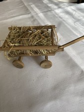 krippen deko heuwagen