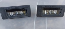2 Stück LED Kennzeichenleuchte Leuchte Kennzeichen Original VW Skoda 3AF943021A