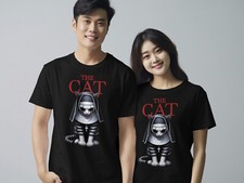 Lustiges Katzen-T-Shirt Katze