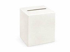 Kartenbox Hochzeit Geschenkbox Telegrammbox Umschlagsbox creme 24x24x24cm