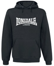 Lonsdale London Kapuzenpullover Herren Wolterton schwarz Streetwear