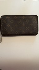Original Louis Vuitton Damen Zippy Geldbörse Monogramm