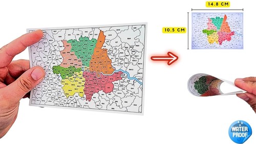 Postcode map london postal - postcode,