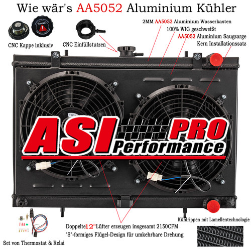 3reihig kühler shroud - 3reihig, fan