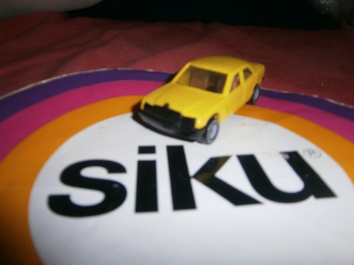 Siku 1054 mercedes - mercedes, gelb