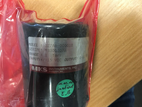 Mks instruments baratron - instruments,