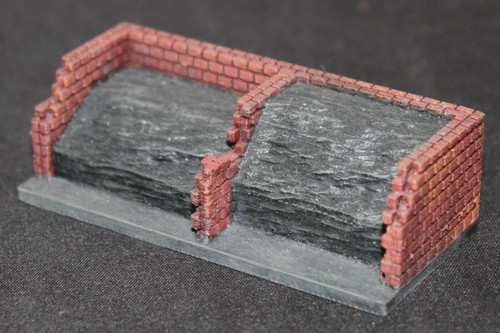 1/72,Steinbunker,Kohle,Modellb
